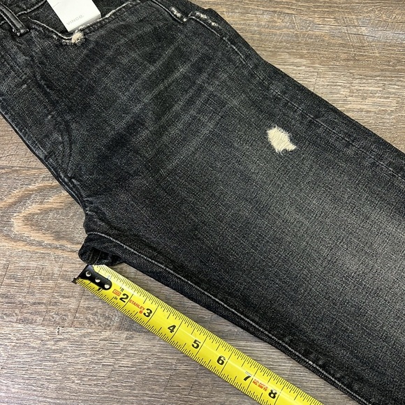 Vince Women’s Black Distressed Relaxed Fit Jeans Size 26 - Picture 12 of 14